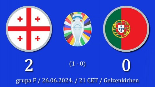 Gruzija pobedom izborila prolaz u nokaut fazu